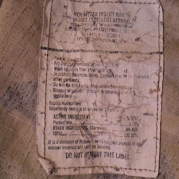 Medium Long - US Army OCP Combat Uniform Jacket Camo w/ Name Tag - Picture 6 of 11